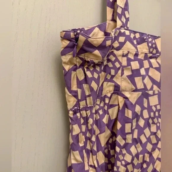 Marc by Marc jacobs silk blouse geometric print pattern tank great condition - Picture 7 of 8